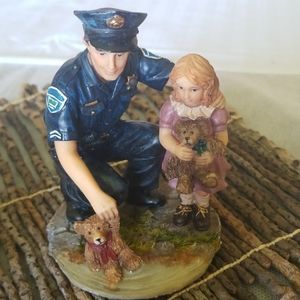 1999 Vintage Blue Hats of Bravery, Teddy's Rescue